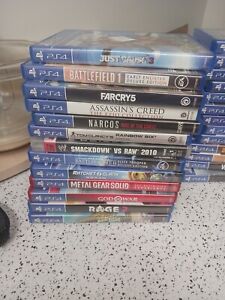 ps4 games lot bundle used