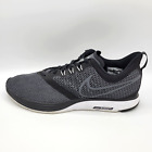 Nike Zoom Strike Mens Size 11.5 Grey Black Athletic Running Shoes AJ0189-003