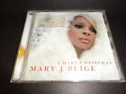 A MARY CHRISTMAS by MARY J BLIGE-Rare PROMOTIONAL CD w/Barbra Streisand &more-CD