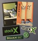 Lot 6 StockX Green Tag Sticker Promo Card Insert Nike Shoes
