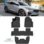 Fits 22-24 Acura MDX All Weather 3D Molded Floor Mats 1st 2nd 3 Rows Carpets TPE (For: 2022 Acura MDX SH-AWD Sport Utility 4-Door 3.5L)