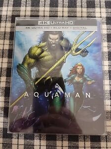 Aquaman (4K UHD + Blu-ray) SteelBook No Digital WITH Jcard