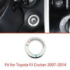 Ignition Switch Trim Silver Accessories Car For Toyota FJ Cruiser 07-2014 (For: Toyota FJ Cruiser)