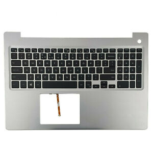 New For Dell Inspiron 15 5570 5575 Palmrest Backlit Keyboard 0MR2KH US