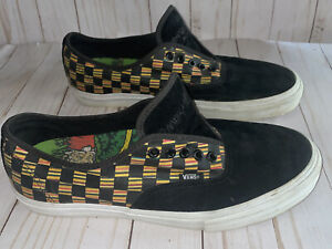 VANS Sean Cliver Syndicate Authentic Pro Skateboard Shoes Checkered Sz 11 Gnome