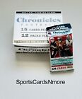 2021 Panini Chronicles Football Cello Value Fat Pack -15 Cards-Exclusive Inserts