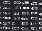 36 rings stainless steel men's rings band rings wholesale bulk lot