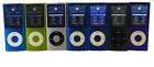 Lot of 7 Apple iPod Nano 4th Generation A1285 AS IS - Free Shipping