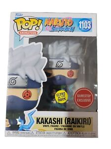 Funko Pop! : Naruto Shippuden - Kakashi (Raikiri) (GITD) #1103 - GS Exclusive.