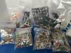 Pierced  Pairs And Single Earring Lot ( Great For Crafting )          (#20 )