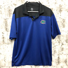 Florida Gators Polo Shirt Mens Large Short Sleeve Colorblock Football Casual