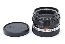 【N MINT+++】Canon 35mm f/2 MF Lens LTM L39 Leica L Screw Mount From JAPAN