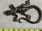 New ListingCast Iron Lizard / Gecko Figurine / Paperweight Wall / Table Decor