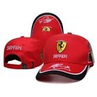 Ferrari F1 Racing Baseball Cap Car Logo Embroidered Adjustable Baseball Hat