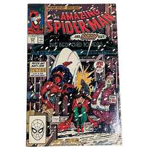 Marvel Amazing Spider-Man Aprl 1989 #314 McFarlane Spidey Evicted! at Christmas!