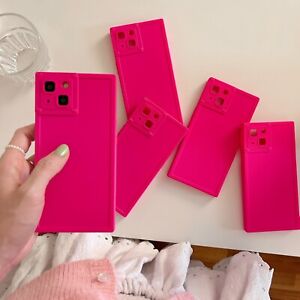 Love Rose Red Soft Square Phone Case For iPhone 14 Pro Max 14 13 12 Pro 11 XR XS