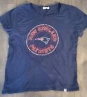 New England Patriots Graphic Logo NFL T- Shirt Women's Large 47 Brand