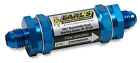 Earl's Earls Fuel Filter In-Line 85Micron Stainless 8 AN Male Blue 230208ERL