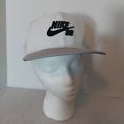 Nike SB  Dri-Fit Perforated Aerobill Snapback Hat Cap White/Gray Rare