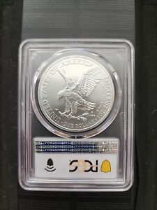 2021 (W) Silver Eagle Type 2 Struck at West Point -  PCGS MS 70 First Strike