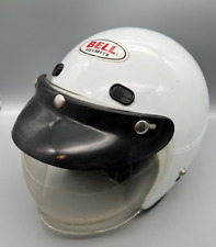 Vintage Bell Mag LTD Magnum Motorcycle Helmet Size 7 & 3/8 White 1996