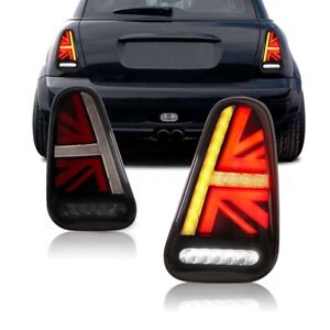 Pair LED Tail Lights For 2001-2006 BMW Mini Cooper R50 R52 R53 Rear Turn Signal (For: More than one vehicle)