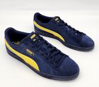 Puma Suede Triplex  Mens Blue Sz 13 Sneakers Casual Shoes 381175-13