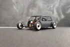 Custom Rat Rod Mini RC Car 1 28 Scale Unassembled Build Kit 89mm wheelbase