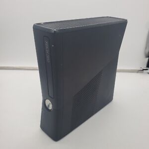 Microsoft Xbox 360 S Slim Black Console ONLY For Parts Repair