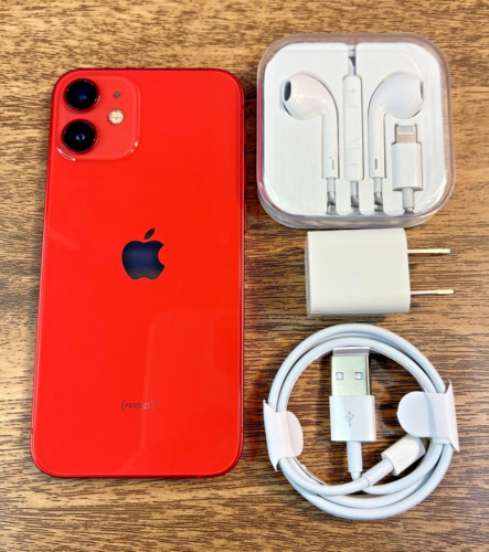Apple iPhone 12 - 64GB Red - US C Spire Carrier Only - Good Condition