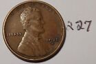 1928-S Lincoln Wheat Cent      #227