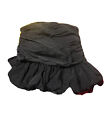 Rugby Ralph Lauren Size 2 Black Silk Layered Peplum Bubble Skirt