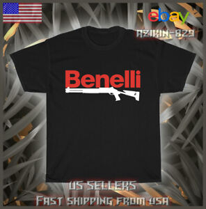 New Benelli M4 Super 90 Logo T-Shirt American Logo T-Shirt
