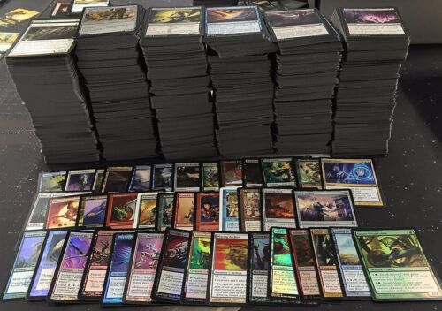 1000 Magic the Gathering MTG card lot with FOILS/RARES INSTANT COLLECTION!