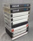 Lot of 10 Maxell & Sony Cassette Tapes Sold as Blanks Used XLII-S 90, XLII 90