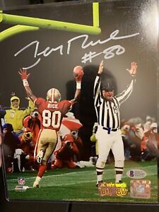 New ListingJerry Rice Autographed 8x10 Photo