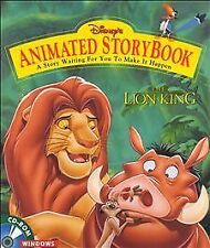 Disney's The Lion King Animated StoryBook Version 1.2 (Windows/Mac, 1995) New