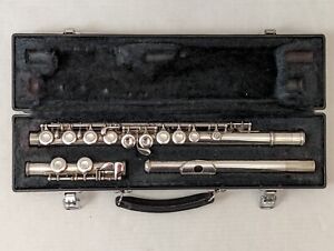 Yamaha YFL-225S Closed-Hole Student Flute, Made In Japan, Offset G, Tested!