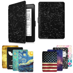For All Amazon Kindle Paperwhite 6'' 2012 2013 2015 2016 Case Cover Sleep/Wake