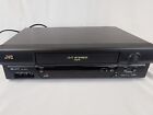 JVC HR-A591U VCR Recorder 4-Head Hi-Fi Stereo VHS Player With Remote; All Work!