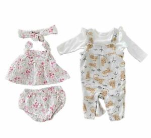 baby girl clothes 0-3m 2 Sets