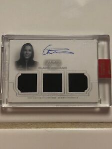 2020 Topps Dynasty Formula 1 F1 Triple Patch Claire Williams Auto Autograph /10