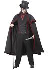 Victorian Caroller Cloak Costume Adult Jack Horror Reaper Vampire Christmas XL