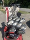 MENS TAYLORMADE/TITLEST Complete Golf Club Set LH Woods Irons Hyb. No Bag