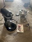 Kitchenaid Pro Line KL26M8 Stand Mixer Black With Dough Hook, Wisk,  And Bowl ++