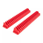 40-Tool Modular Slotted Wrench Organizer Storage Set (Red)