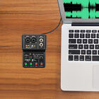 Audio Mixer Usb Dj Sound Mixing Console Amplifier Studio Live Party 2 Channel