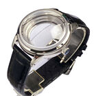 Polished 40mm Double Bow Sapphire Glass Watch Case Fit NH35 NH36 PT5000 ETA 2824