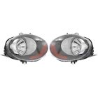 Headlight Set For 2014-2018 Mini Cooper LH RH 16-19 Clubman Clear Lens Halogen (For: More than one vehicle)