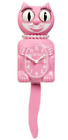 Pink Satin Lady Kit-Cat Clock : LARGE